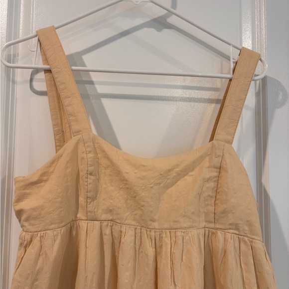 Moon River Cream Maxi Sun Dress - Picture 2 of 11